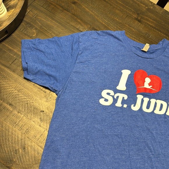 St. Jude’s Children’s Research Hospital of Memphis TN I Love St. Jude Shirt XL - Picture 3 of 8